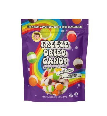 Josh Bosh Freeze-Dried Candy - Rainbow Candy 110g (3.85oz) (Box of 24)