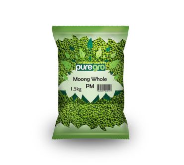 Puregro Moong Whole PM £3.29 1.5kg (Box of 6)