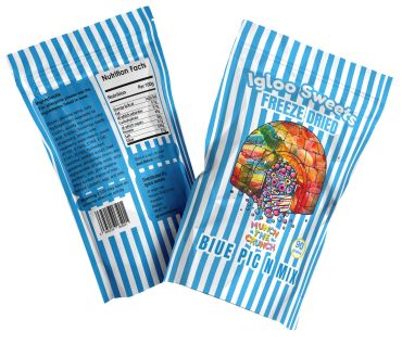 Igloo Sweets Blue Pic N Mix Freeze Dried 90g (Box of 10)