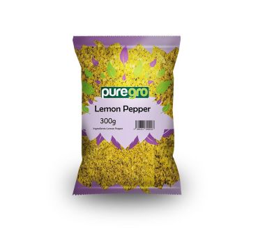 Puregro Lemon Pepper PM £3.29 300g (Box of 10)