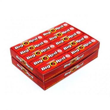 Wrigley's Big Red Chewing Gum 0.20g (5pcs) (Pack of 40)