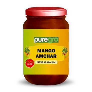 Puregro Mango Amchar PM £2.99 400g (Case of 6)
