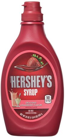 Hershey's Strawberry Syrup 623g (22oz) (Box of 6)