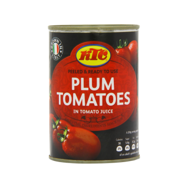 KTC Plum Tomatoes 400g (Box of 12)