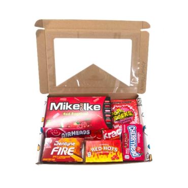 Picaboxx Small American Red Candy Selection Gift Box (Box of 6)