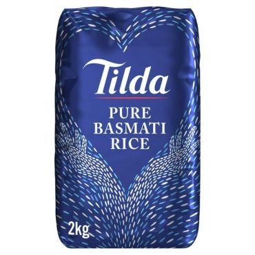 Tilda Basmati Rice 2kg (Box of 4)