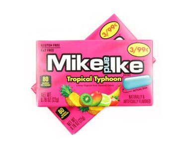 Mike & Ike Tropical Typhoon 22g (0.78oz) (Box of 24)