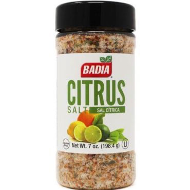 Badia Citrus Salt 198.4g (7oz) (Box of 6)
