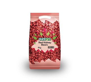 Puregro Red Kidney Beans 4kg £9.49 PMP (Box of 5)
