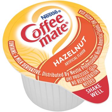 Coffee Mate Hazelnut Liquid 180 Count 10.60g (0.375oz) 
