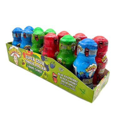 Warheads Super Sour Tongue Rollers 24g (0.85oz) (Box of 12)