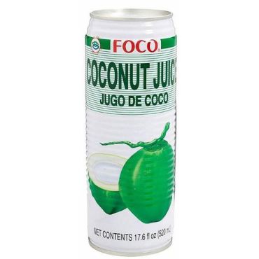 Foco Coconut Juice Pulp 520ml (Box of 12)