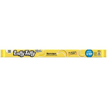 Laffy Taffy Rope Banana 23g (0.81) (Box of 24) BBE 31 MAR 2025