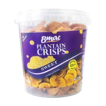 Bmac Sweet Plantain Chips 260 gms (Box Of 6)