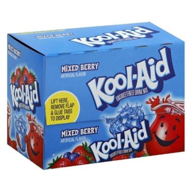 Kool Aid Sachet Mixed Berry (2 Quarts) (Box of 48)