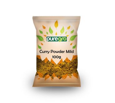 Puregro Curry Powder Mild PM 89p 100g (Box of 10)