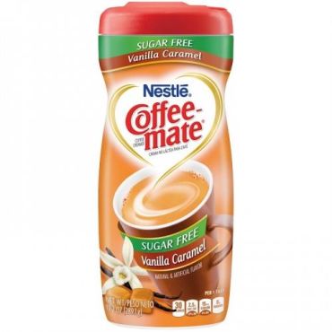 Nestle Coffee Mate Vanilla Caramel Sugar Free 289g (10.2oz) (Box of 6) 11001992