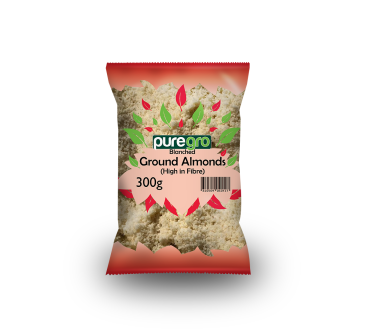 Puregro Ground Almonds 300g (Box of 8)