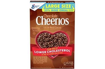 Cheerios Chocolate Cereal 405g (14.3oz) (Box of 8)