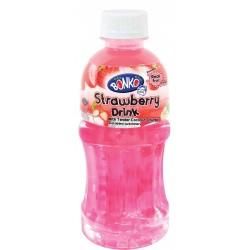 Bonko Strawberry Drink 320ml (Case of 24) BBE 22 JUN 2024
