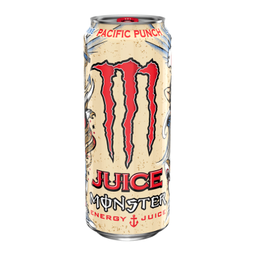Monster Pacific Punch 473ml (16 fl.oz) (Box of 12) BBE 31 DEC 2023