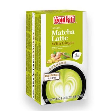 Gold Kili Matcha Latte With Ginger Drink 250g (Box of 24)