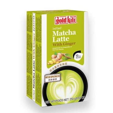 Gold Kili Matcha Latte With Ginger Drink 250g (Box of 24)