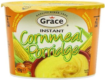 Grace Instant Porridge 60g (Box of 12) BBE 5 AUG 2024