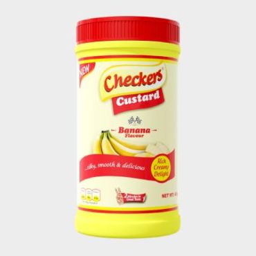 Checkers Custard Powder Banana Flavour 400g (Box of 12)