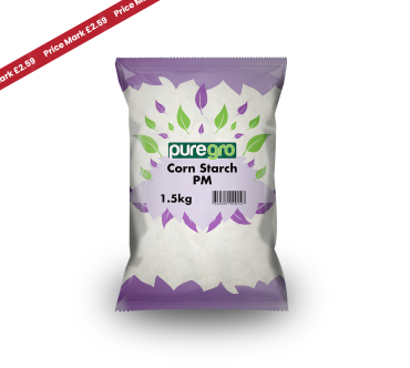 Puregro Corn Starch 1.5kg PM £2.59 (Box of 6)