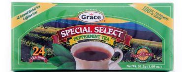 Grace Peppermint Tea 24Bags 38.4g (1.35oz) (Box of 24)