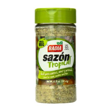 Badia Sazon Tropical 191.4g (6.75oz) (Box of 6)