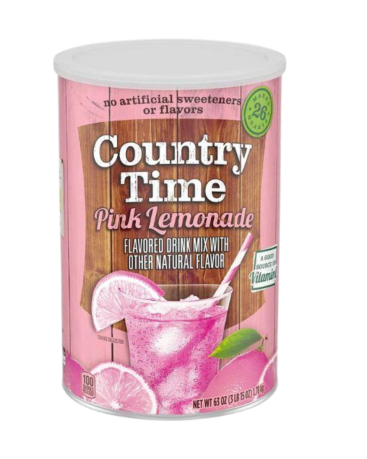 Country Time Pink Lemonade Tub 1.78kg (26 Quarts) (Box of 6)
