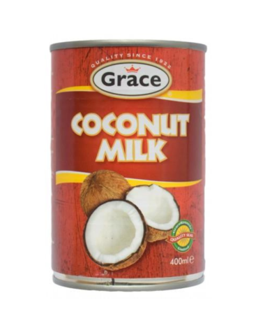 Grace Coconut Milk Can 400 ml (14 fl. oz) (Pack of 12)