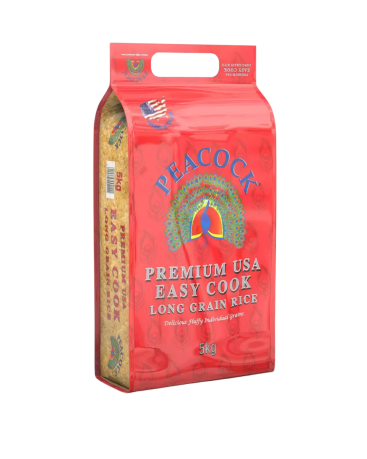 Peacock Easy Cook Rice 5kg