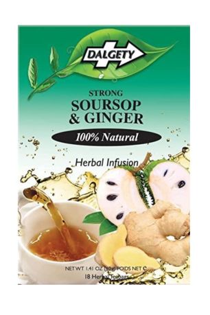 Dalgety Soursop & Ginger Tea 40g (18 Tea Bags) (Box of 6)