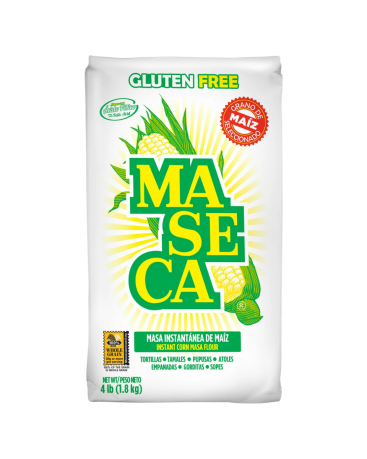 Maseca Harina Corn Flour 1.8kg (4lbs) (Box of 10)