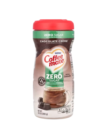 Nestle Coffee Mate Creamy Chocolate Sugar Free 289g (10.2oz) (Box of 6)