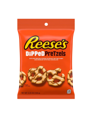 Reese's Dipped Pretzels 120g (4.25oz) (Box of 12)