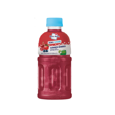 Mogu Mogu Nata De Coco Drink Summer Berries Zero Sugar 320ml (Box of 24)
