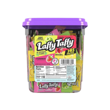 Laffy Taffy Assorted 145 x 10g Tub (145 x 0.34oz) (Box of 8)