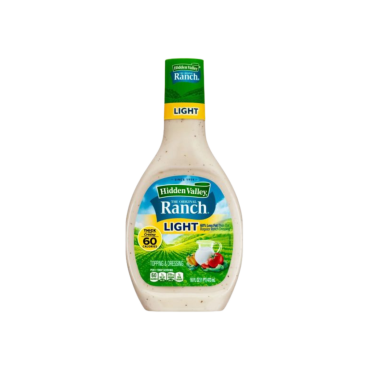 Hidden Valley The Original Ranch Light Topping & Dressing 473ml (16 oz) (Box of 6)