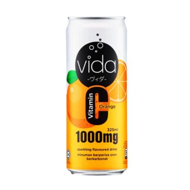 Vida Vitamin C Orange Drink 325ml RRP £1.29 (Box of 24)