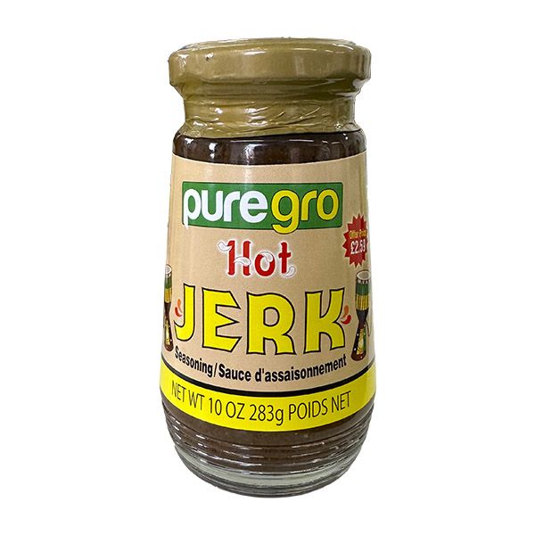 Puregro Hot Spicy Jerk Seasoning Paste PM 2.59 283g Box of 24
